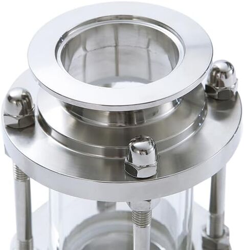 KF16 Vacuum Sight Glass Flange Tri Clamp Stainless Steel SS304 Flange 30 40mm Pipeline observation window IHNIEAEW in Kuwait