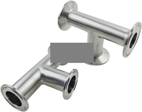 1 قطعة 1.5 "ثلاثي المشبك والأنابيب OD 1-1/4" متساوية المحملة تركيب الأنابيب المتوافقة SS304 الفولاذ المقاوم للصدأ IHNIEAEW in Kuwait
