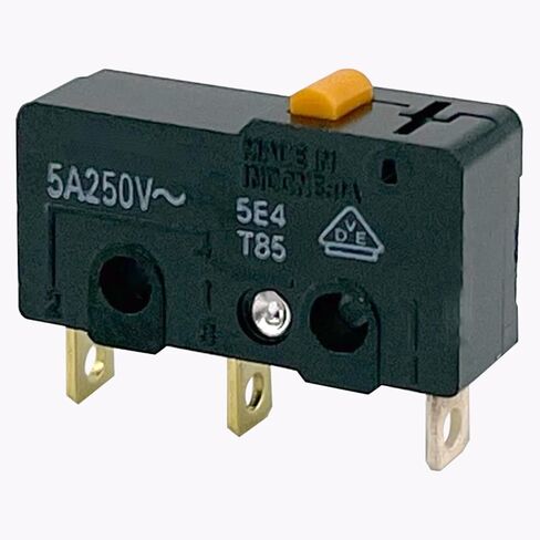 SS-5 (6-Pack) 5A 125V AC SPDT Subminiature Snap Action Micro Switch Compatible with 3D Printers Z-Endstop & Mic Switch Repairs Fixes Auto Leveling Repeatability Replacement for SS-5GL in Kuwait