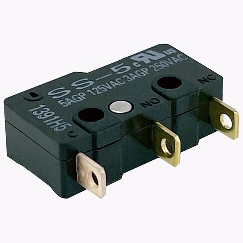 SS-5 (6-Pack) 5A 125V AC SPDT Subminiature Snap Action Micro Switch Compatible with 3D Printers Z-Endstop & Mic Switch Repairs Fixes Auto Leveling Repeatability Replacement for SS-5GL in Kuwait