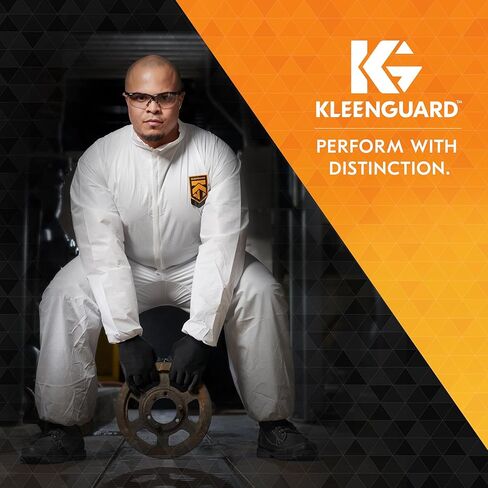 نظارات أمان KleenGuard™ V30 Nemesis™ (25685)، طلاء مضاد للضباب من KleenVision™، عدسات داخلية/خارجية، أسود للجنسين (الكمية 12) in Kuwait