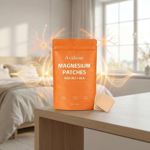 Avalaine Magnesium Patches, Magnesium Patches with Bi2+Alpha-Lipoic Acid, 30Patches (1) in Saudi Arabia