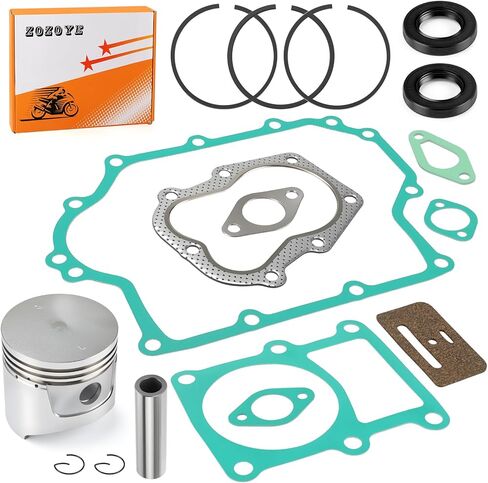 لنادي السيارات الغاز عربة جولف KF-8 341cc الجانب صمام المحرك إعادة بناء عدة STD المكبس ث/حلقة طوقا 1986-1991 1012515 in Kuwait