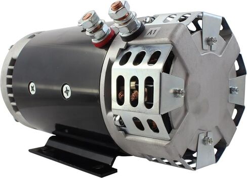 محرك مضخة جديد بجودة احترافية 24 فولت تيار مستمر 4.5HP لـ Genie GS1530 / GS1532 مقصية يحل محل 140-01-4007 140-01-4007A 105387 105387GT SYM5070 in Kuwait