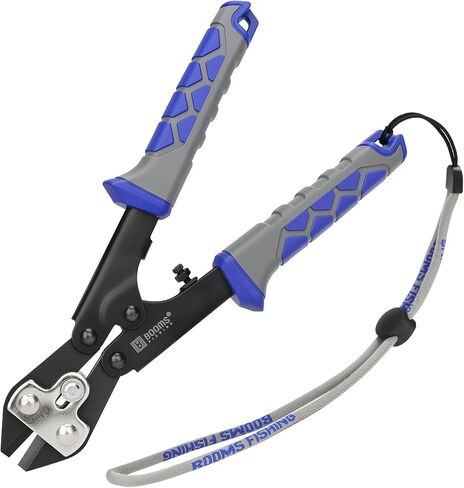 Booms Fishing Hook & Wire Cutter: Upgraded Handle, Cuts Thick Hooks & Bolts - XW43 8.8" Heavy-Duty Fishing Tool in Kuwait