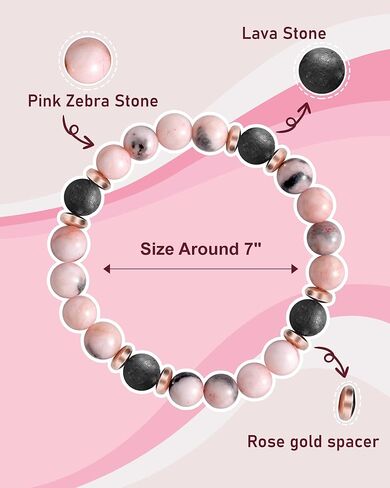 سعيد 30th 40th 50th 60th 70th هدايا عيد ميلاد للنساء 30th-70th عيد ميلاد سوار الهدايا Moonstone سوار هدايا عيد ميلاد لمدة 50 60 70 سنة أفكار هدية عيد ميلاد لابنة أمي زوجة الجدة in Kuwait