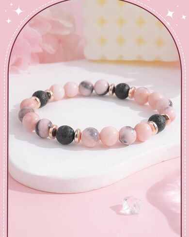 سعيد 30th 40th 50th 60th 70th هدايا عيد ميلاد للنساء 30th-70th عيد ميلاد سوار الهدايا Moonstone سوار هدايا عيد ميلاد لمدة 50 60 70 سنة أفكار هدية عيد ميلاد لابنة أمي زوجة الجدة in Kuwait