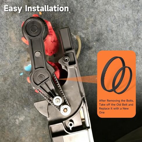 6 عبوات من حزام المكنسة المتوافقة مع Bissell Proheat 3930 3589 8930 9200 9300 9400 استبدال #: 203-6688 و203-6804، مجموعة أحزمة ثورة محرك منظف عميق قابلة للرفع 3X in Kuwait