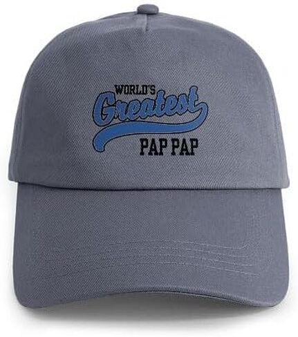 CafePress World's Greatest Pap Pap Cap Adjustable Baseball Cap in Saudi Arabia