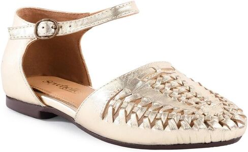 Seychelles Women's Crimson Metallic Leather Loafer Flat in Saudi Arabia