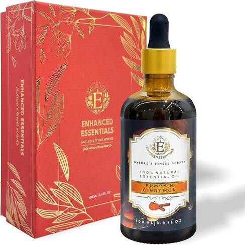 Luxurious French Lavender Essential Oil by Enhanced Essentials|with Glass Dropper|Slow Distilled & Pure| for Home,Diffusers,Skin Care,Aromatherapy,Massage,Soap & Candle Making|3.38 fl oz (100 ml) in Saudi Arabia