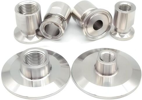 1PC 3/4" NPT Female 3/4" Tri Clamp TC25.4 304 Stainless Steel Pipe Fitting Connector IHNIEAEW in Kuwait