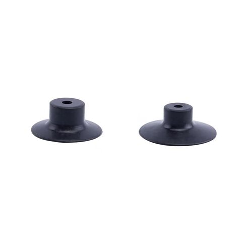 10Pcs Thin Vacuum Suction Cup Manipulator Accessories Industrial Pneumatic Accessories Suction Cup Diameter 8/10/15/20mm VP-P(VP-10P,White Silicone) in Saudi Arabia
