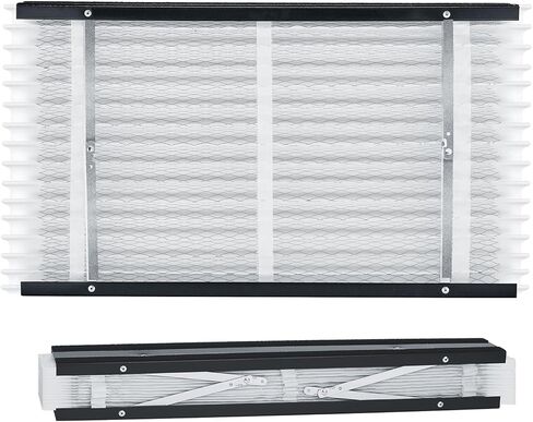فلتر هواء للفرن VEVOR 16x28x4، استبدال MERV 13 مطوي HVAC AC، منظف هواء إلكتروستاتيكي لمدة 12 شهرًا، عبوتان (الحجم الفعلي: 16.34x27.76x3.98 بوصة)، لتحسين جودة المنزل الداخلي in Kuwait