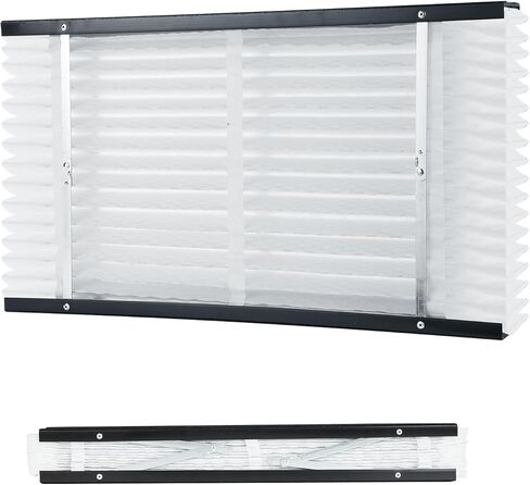 فلتر هواء للفرن VEVOR 16x28x4، استبدال MERV 13 مطوي HVAC AC، منظف هواء إلكتروستاتيكي لمدة 12 شهرًا، عبوتان (الحجم الفعلي: 16.34x27.76x3.98 بوصة)، لتحسين جودة المنزل الداخلي in Kuwait