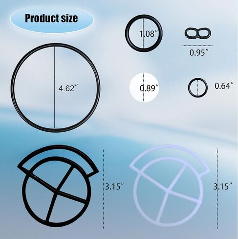 7185487 Water Softener Seal Kit for 1" High Flow Water Softeners parts（OEM） in Kuwait