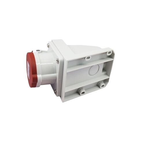 Industrial Plug 32A Industrial Socket 4-core 4-Hole Outdoor Waterproof 220V Surface Mounted Socket JH124J in Saudi Arabia