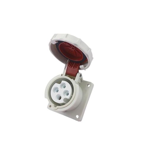 IP67 Waterproof and Flame-Retardant 4-core 16A Three-Phase Four Wire 380V Industrial Concealed Socket JH3142 Waterproof in Kuwait