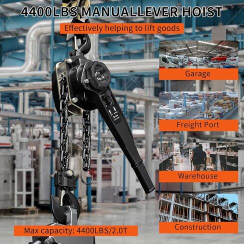Ratchet Puller Hoists 2T/3m (Manual Lever Hoist 2T/3m) in Saudi Arabia