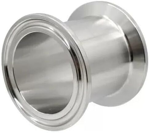 1 قطعة 1.5 "ثلاثي المشبك بكرة أنبوب 304 تجهيزات أنابيب الفولاذ المقاوم للصدأ OD38mm ، طول 43 مللي متر IHNIEAEW in Kuwait