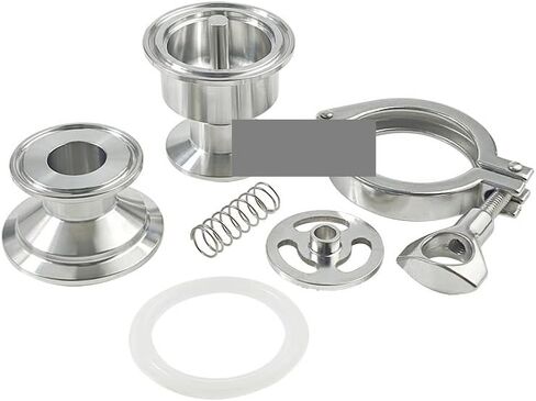 تناسب الأنابيب OD19mm 3/4 ''ثلاثي المشبك فحص صمام اتجاه واحد تدفق SS304 الفولاذ المقاوم للصدأ اتجاه واحد تدفق عمودي IHNIEAEW in Kuwait