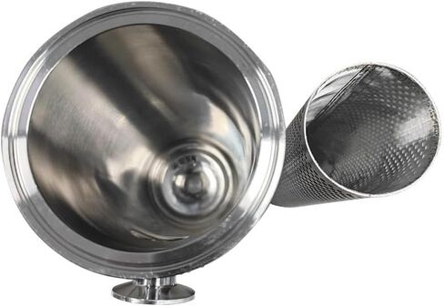 1.5" Tri Clamp Right-Angle Type Filter Stainless Steel SS304, Wedge Filter Side Entry Wort Strainer 100mesh IHNIEAEW in Kuwait