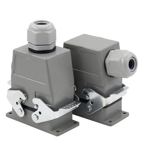 H10b-hee -018MF Rectangular Heavy Duty Connector 18 Core Industrial Aviation 16A 1Pcs(Top line) in Kuwait