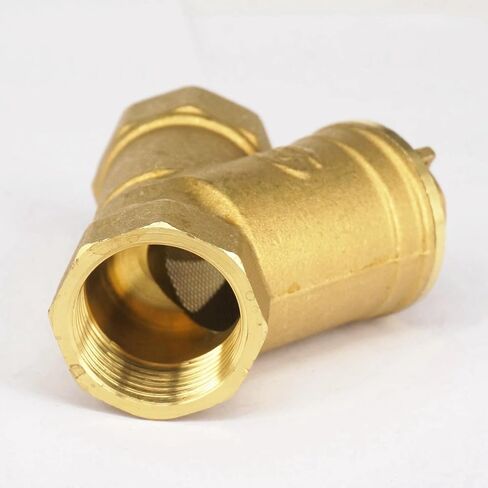 AMAZWI 1-1/4 "أنثى النحاس Y مصفاة تصفية صمام غسالة الضغط مكيف الهواء النفاث in Kuwait