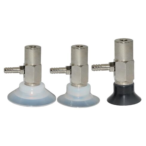 1Pcs PAT Series Single Layer Vacuum Pad PAT-05/06/08/10/15/20/25/30-35/40/50-N Pneumatic Vacuum Suction Cup(PAT-10,White Silicone) in Saudi Arabia