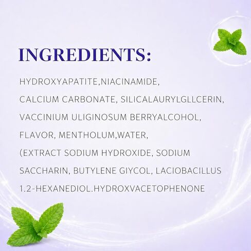 Teeth Whitening Powder with 20,000ppm Hydroxyapatite & 20,000ppm Niacinamide, Patent-Pending R5X Remineralizing Complex, Teeth Whitening & Removes Stains & Breath Freshener in Saudi Arabia