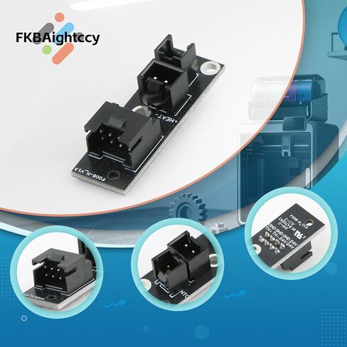 2 قطعة لوحة محول Hotend لـ Creality K2/K2 Pro/K2 Plus Extruder Hot End مهائي كابلات لوحة استبدال أجزاء الطابعة باللون الأسود مع أداة in Kuwait