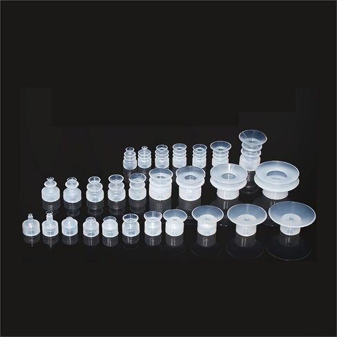 1PCS SP-06/08/10/12/15/20/25 Single Layer Round Soft Silicone Rubber Pneumatic Vacuum Sucker(External diameter25,DP) in Saudi Arabia
