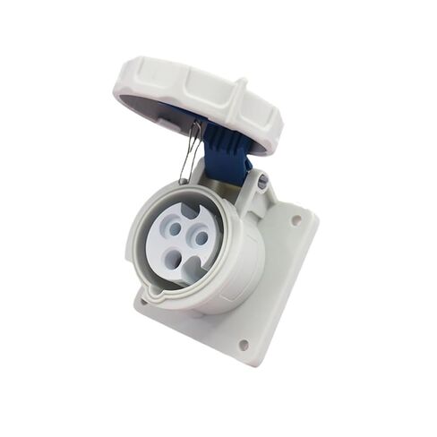IP67 Waterproof and Flame-Retardant Industrial Concealed Socket 3-core 16A Single-Phase Three Wire 220V JH3132 in Saudi Arabia