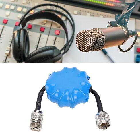 Luocute Shortwave Choke Magnetic، فريت نفاذية مغناطيسية عالية لـ 1.8-30 ميجاهرتز، ملف خنق الوضع الشائع مع موصل M ذكر إلى M أنثى in Kuwait