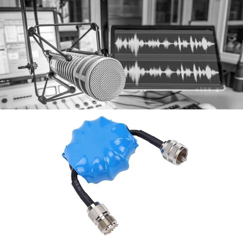 Luocute Shortwave Choke Magnetic، فريت نفاذية مغناطيسية عالية لـ 1.8-30 ميجاهرتز، ملف خنق الوضع الشائع مع موصل M ذكر إلى M أنثى in Kuwait