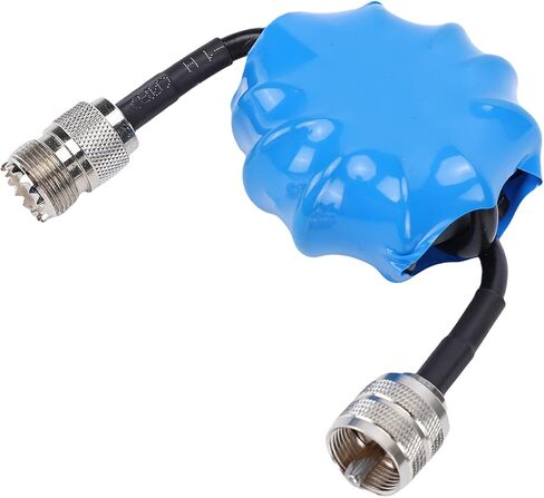 Luocute Shortwave Choke Magnetic، فريت نفاذية مغناطيسية عالية لـ 1.8-30 ميجاهرتز، ملف خنق الوضع الشائع مع موصل M ذكر إلى M أنثى in Kuwait