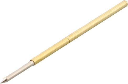 100pcs Spring Test Probe Pogo Pin Receptacle Assortment P50-B1 75-B1 P100-B P125-H GP-2 Gold Plated Brass PCB Testing Tool for Electronic Circuit Board Inspection Multiple Sizes(R125-4S) in Saudi Arabia