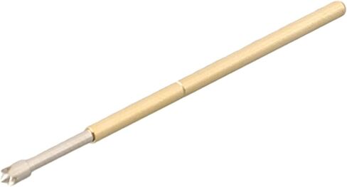 100pcs Spring Test Probe Pogo Pin Receptacle Assortment P50-B1 75-B1 P100-B P125-H GP-2 Gold Plated Brass PCB Testing Tool for Electronic Circuit Board Inspection Multiple Sizes(R125-4S) in Saudi Arabia