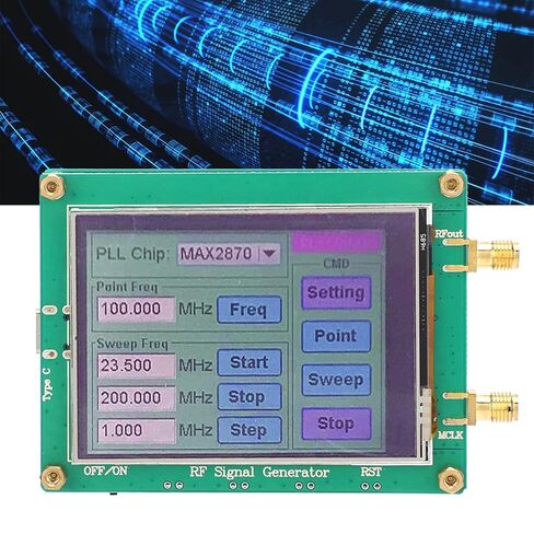 وحدة مولد مصدر الترددات اللاسلكية، MAX2870 23.5 6000M، يتم تطبيقها على البنية التحتية، الاختبار والقياس، الاتصالات عبر الأقمار الصناعية، LAN CATV، أخضر in Kuwait