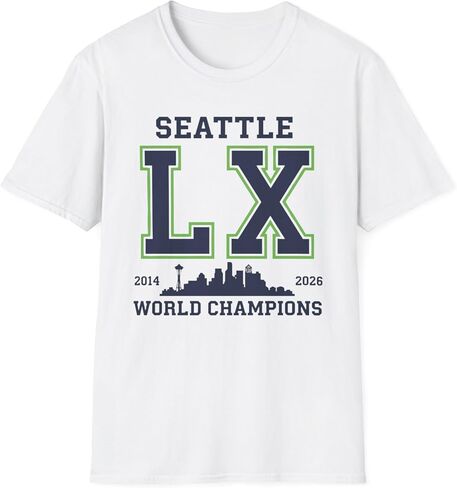 تي شيرت أبطال العالم Seattle LX - قميص يوم مباراة كرة القدم في سياتل in Kuwait