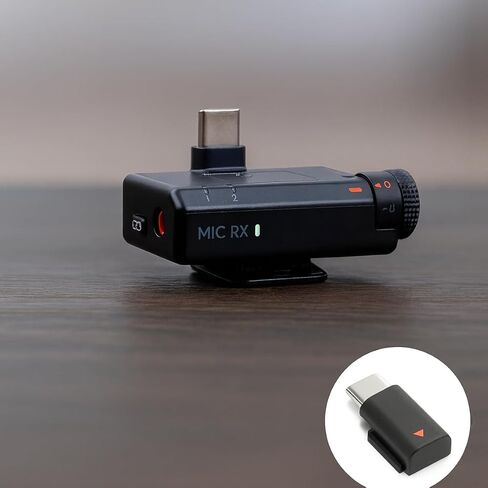 Mobile Phone Type-C Adapter for DJI Mic Mini Receiver, Mobile Audio Connector USB-C Adapter for DJI Mic Mini Receiver, Compatible with Android Phones and Tablets in Kuwait