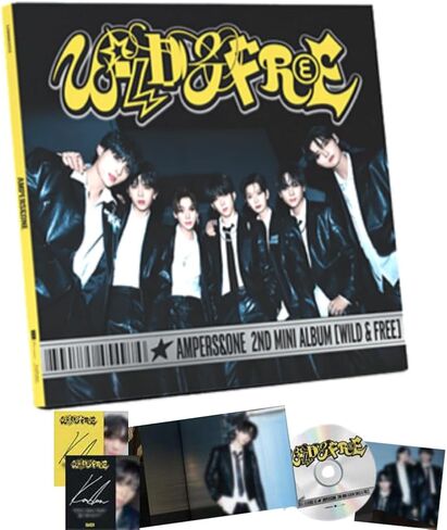 الألبوم المصغر الثاني AMPERS&ONE WILD&FREE [إصدار Digipack] قرص مضغوط + بطاقة صور + بطاقة صور وحدة + كتاب صور (بدء التشغيل) in Kuwait