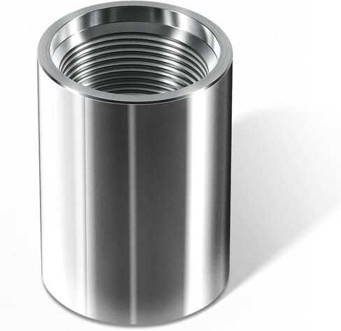 5PCS 1-1/4" Galvanized Well Point Drive Couplings for Merrill - Sand Point Well, Shallow Well, and Soft Soil Well Drilling Kit, Pitcher Pump Accessories for Simmons in Saudi Arabia