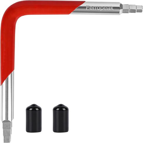 Dual-Ended Faucet Seat Wrench Hex/Square Under Sink Tool Compatible with Danco 80439 for Installing & Removing Compression Seats in Kuwait
