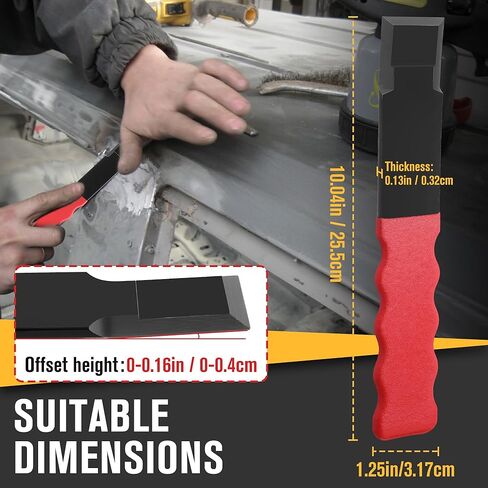 Enhon Spot Weld Chisel، أداة الجسم التلقائي للألواح الملحومة البقعية المقسمة، ملحقات إصلاح المعادن الصلبة والحادة للسيارات، أداة قطع التماس، إزاحة للتخليص in Kuwait