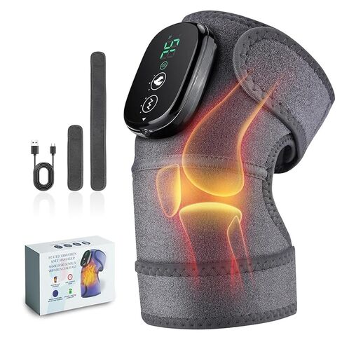 NORTHERN BROTHERS Cordless Heated Knee Massager with Heat & Vibration, 3 Heat Levels & 3 Vibration Modes, 5000mAh USB-C Rechargeable, Adjustable Wrap for Knee, Shoulder, Elbow in Saudi Arabia