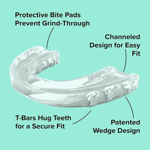 Dentemp Pro-Comfort Full Coverage Dental Guard | Mouth Guard for Jaw Clenching. Bruxism or Teeth Grinding at Night (Pack of 1) in Saudi Arabia