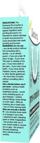 Dentemp Pro-Comfort Full Coverage Dental Guard | Mouth Guard for Jaw Clenching. Bruxism or Teeth Grinding at Night (Pack of 1) in Saudi Arabia