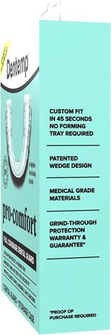 Dentemp Pro-Comfort Full Coverage Dental Guard | Mouth Guard for Jaw Clenching. Bruxism or Teeth Grinding at Night (Pack of 1) in Saudi Arabia