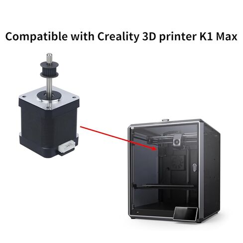 FYSETC 3D Printer Accessories for K1 Max: Replacement X Axis Stepper Motor 42-48mm 20 Teeth Wheel Pulley 1.8 Degree 1.8A Without Connecting Wire Not for K1 K1C K2 Plus in Kuwait